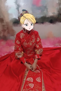 [原创]干新娘子就是舒服，新婚小娇妻绣禾配白丝[28P]