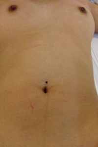 和95年女友酒店激情內射，屁股上也有精液[15P]